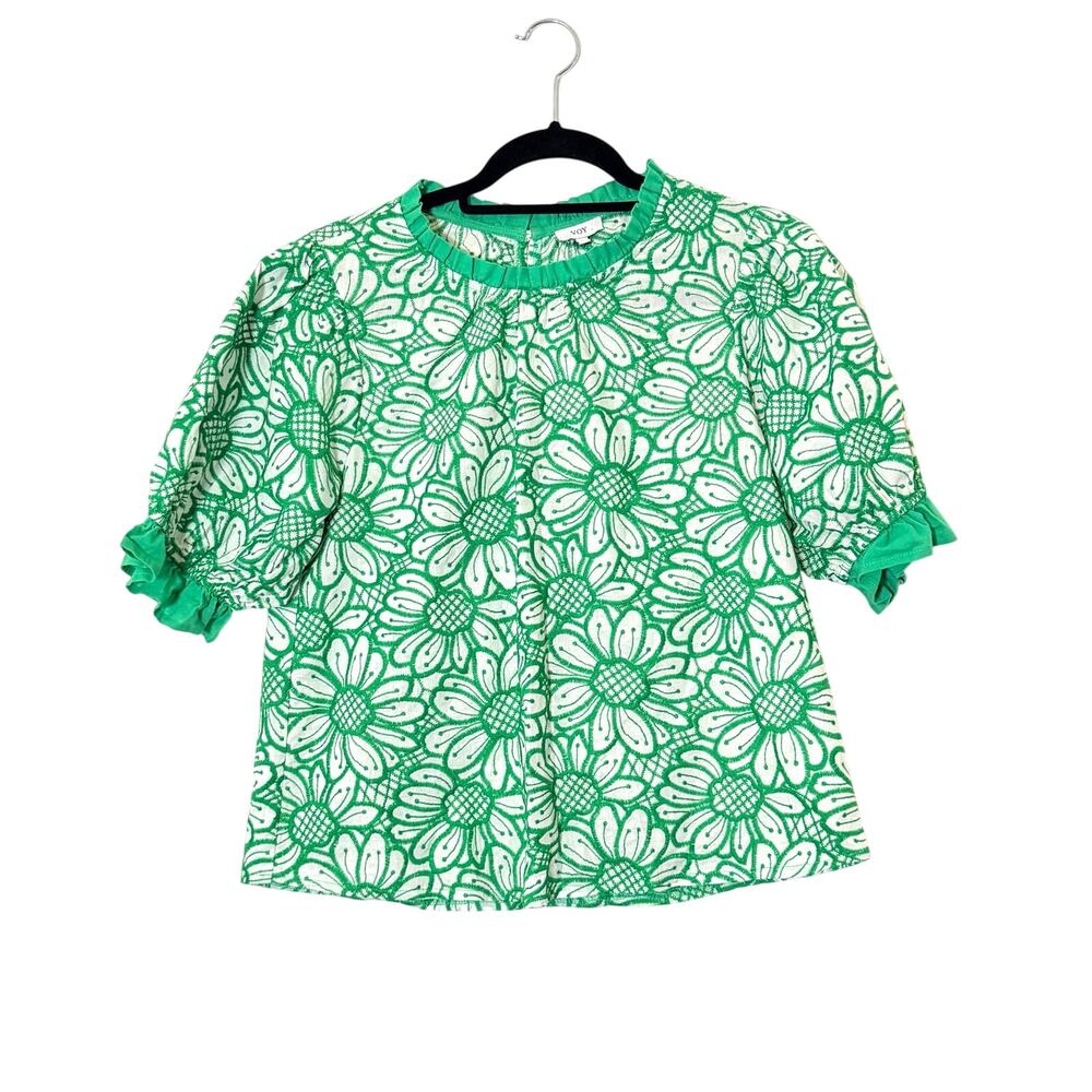 Voy Ruffled Bloom Blouse - Picture 2 of 4
